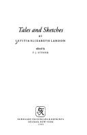 Cover of: Tales and sketches