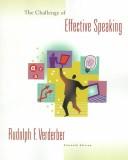 Cover of: The challenge of effective speaking