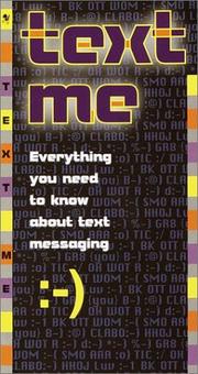 Cover of: Text me by 