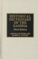 Cover of: Historical dictionary of the Gambia
