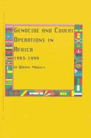 Cover of: Genocide and covert operations in Africa, 1993-1999 | Wayne Madsen