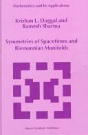 Cover of: Symmetries of spacetimes and Riemannian manifolds