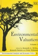 Cover of: Environmental valuation