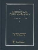 Cover of: Antitrust law: policy and practice