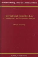 Cover of: International securities law: a contemporary and comparative analysis