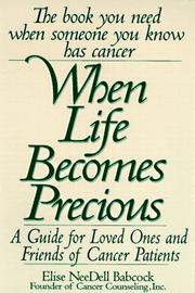 Cover of: When life becomes precious by Elise NeeDell Babcock