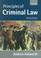 Cover of: Principles of criminal law