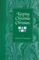 Cover of: Keeping Christmas christian