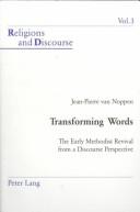 Cover of Transforming words
