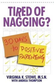 Cover of: Tired of nagging?