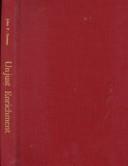 Cover of: Unjust enrichment: a comparative analysis : a series of lectures delivered under the auspices of the Julius Rosentbal Foundation at Northwestern University School of Law, in April 1950