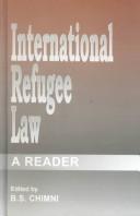 Cover of: International refugee law: a reader