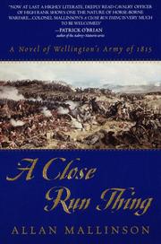 Cover of: A Close Run Thing by Allan Mallinson