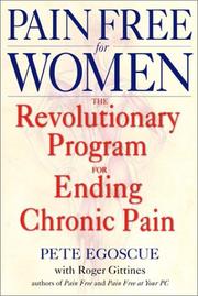 Cover of: Pain Free for Women by Pete Egoscue