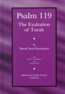 Cover of: Psalm 119 by David Noel Freedman