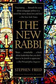 Cover of: The New Rabbi by Stephen Fried