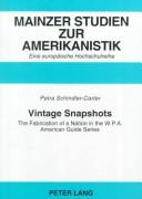 Cover of: Vintage snapshots by Petra Schindler-Carter