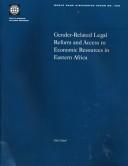 Cover of: Gender-related legal reform and access to economic resources in Eastern Africa by Gita Gopal