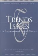 Cover of: Trends and issues in postsecondary English studies.