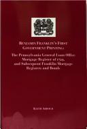 Benjamin Franklin's first government printing by Keith Arbour