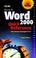 Cover of: Microsoft Word 2000 quick reference
