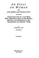 An essay on woman by John Wilkes, John Wilkes, Thomas Potter