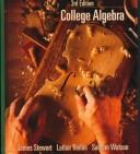 Cover of: College algebra by Stewart, James