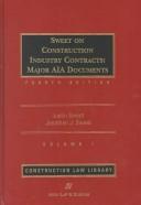 Cover of: Sweet on construction industry contracts: major AIA documents