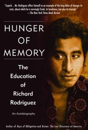 Cover of: Hunger of memory
