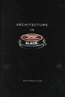 Cover of: Architecture in black