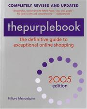 Cover of: thepurplebook 2005: The Definitive Guide to Exceptional Online Shopping