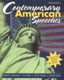 Cover of: Contemporary American speeches