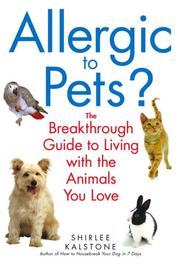 Cover of: Allergic to pets? by Shirlee Kalstone