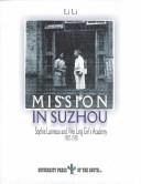 Cover of: Mission in Suzhou by Li Li