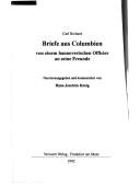 Cover of: Briefe aus Columbien von einem hannoverischen Officier an seine Freunde