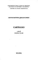Cover of: Carteggio