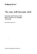 No one will become rich by Wolfgang Werner