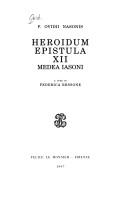Cover of: Heroidum epistula. by Ovid