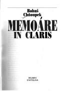 Cover of: Memoáre in claris