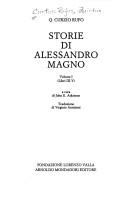 Cover of: Storie di Alessandro Magno by Quintus Curtius Rufus