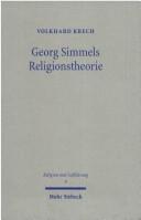 Cover of: Georg Simmels Religionstheorie