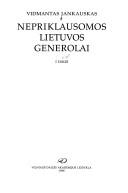 Cover of: Nepriklausomos Lietuvos generolai