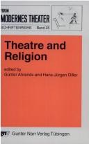 Cover of: Theatre and religion