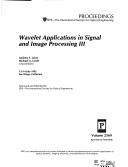 Cover of: Wavelet applications in signal and image processing III: 12-14 July, 1995, San Diego, California
