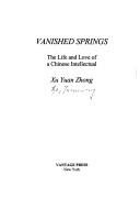 Vanished springs by Yuanchong Xu