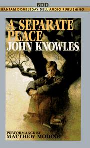 Cover of: A Separate Peace | 