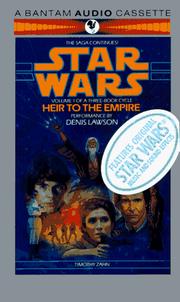 Cover of: Heir to the Empire (Star Wars: The Thrawn Trilogy, Vol. 1) by 