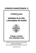 Cover of: Soledades de la vida, y desengaños del mundo