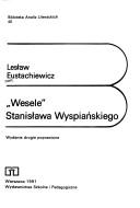 Cover of: "Wesele" Stanisława Wyspiańskiego