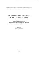 Le Traduzioni italiane di William Faulkner by Seminario sulla traduzione letteraria dall'inglese